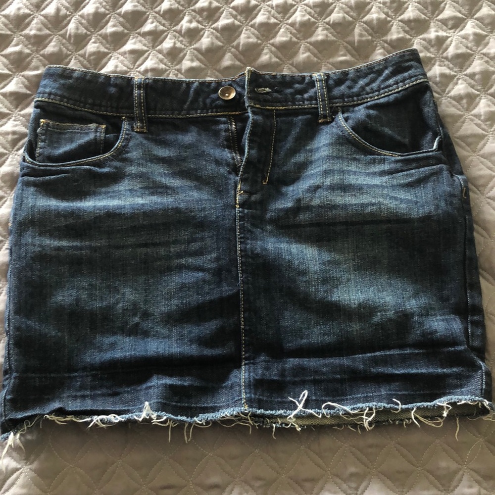 Mini Jean skirt